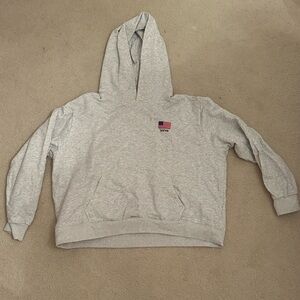 PARKE Grey Flag Hoodie